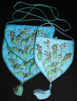 Paint ,layer, stitch bag