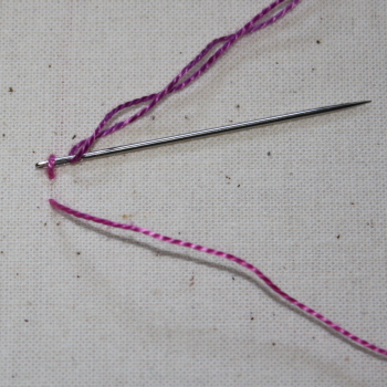 Broad Chain Stitch 6